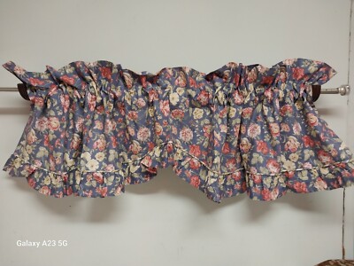 WAVERLY GARDEN ROOM Masterpiece Tailored Ruffled Valance NEW 5 Available