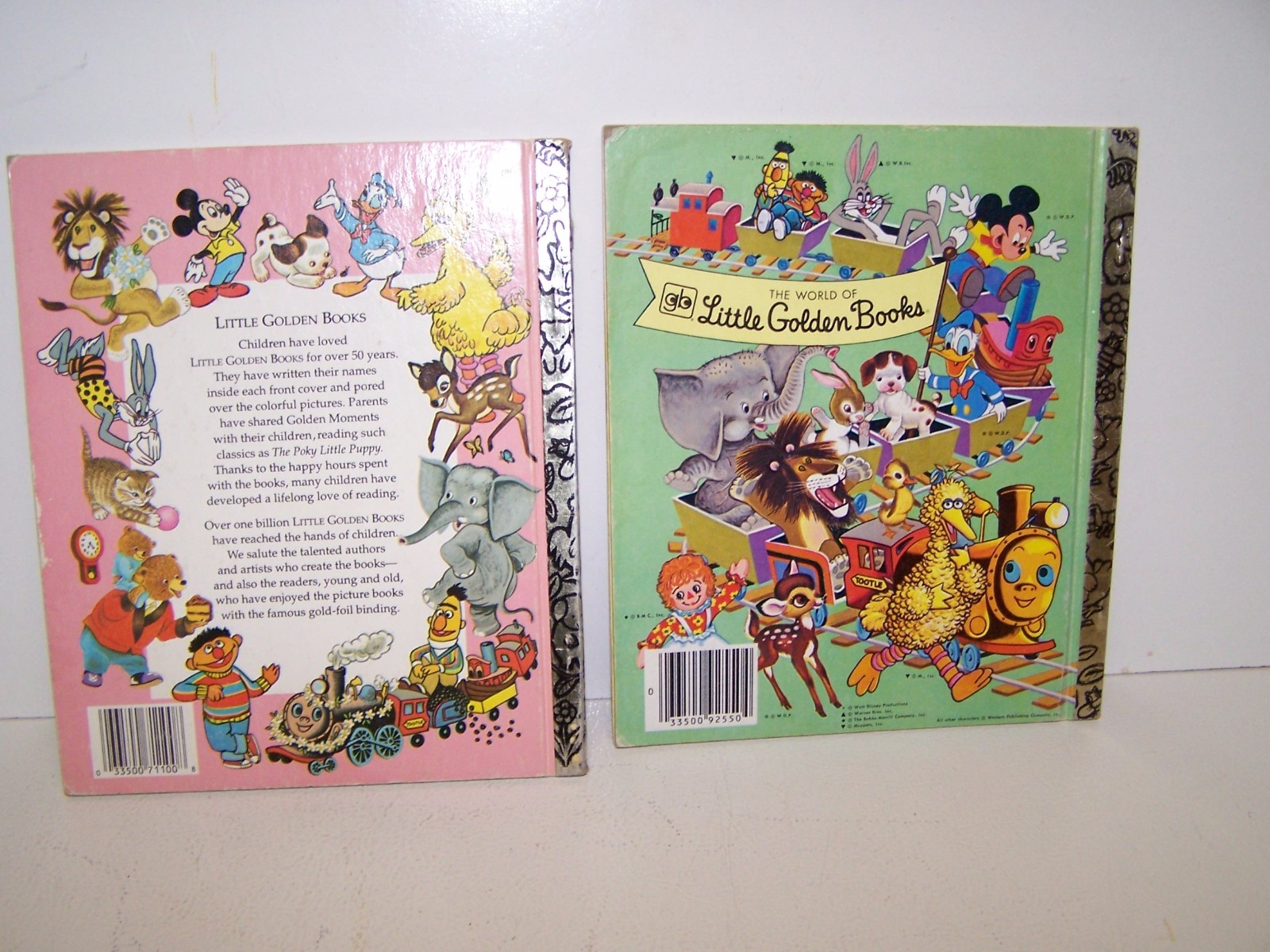 Little Golden Books Walt Disney PETER PAN,and SNOW WHITE