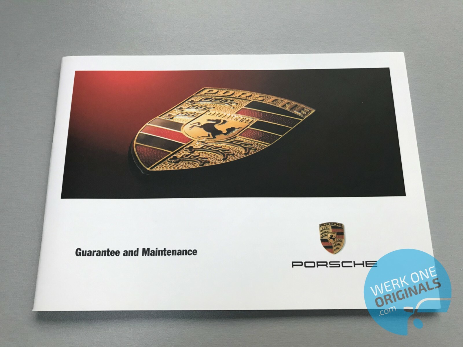 Porsche 911 996 / 986 Guarantee and Maintenance Service History Book in English Porsche 911 996 / 986 Guarantee and Maintenance Service History Book in English