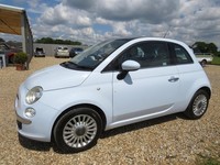 2008 Fiat 500 1.2 LOUNGE 3 DOOR HATCHBACK Petrol Manual