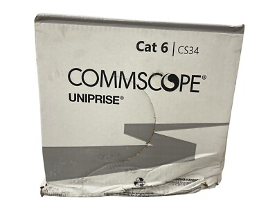 Commscope Uniprise Solutions Cat6 CMP Blue Plenum 1000ft CS34P 874019914/10