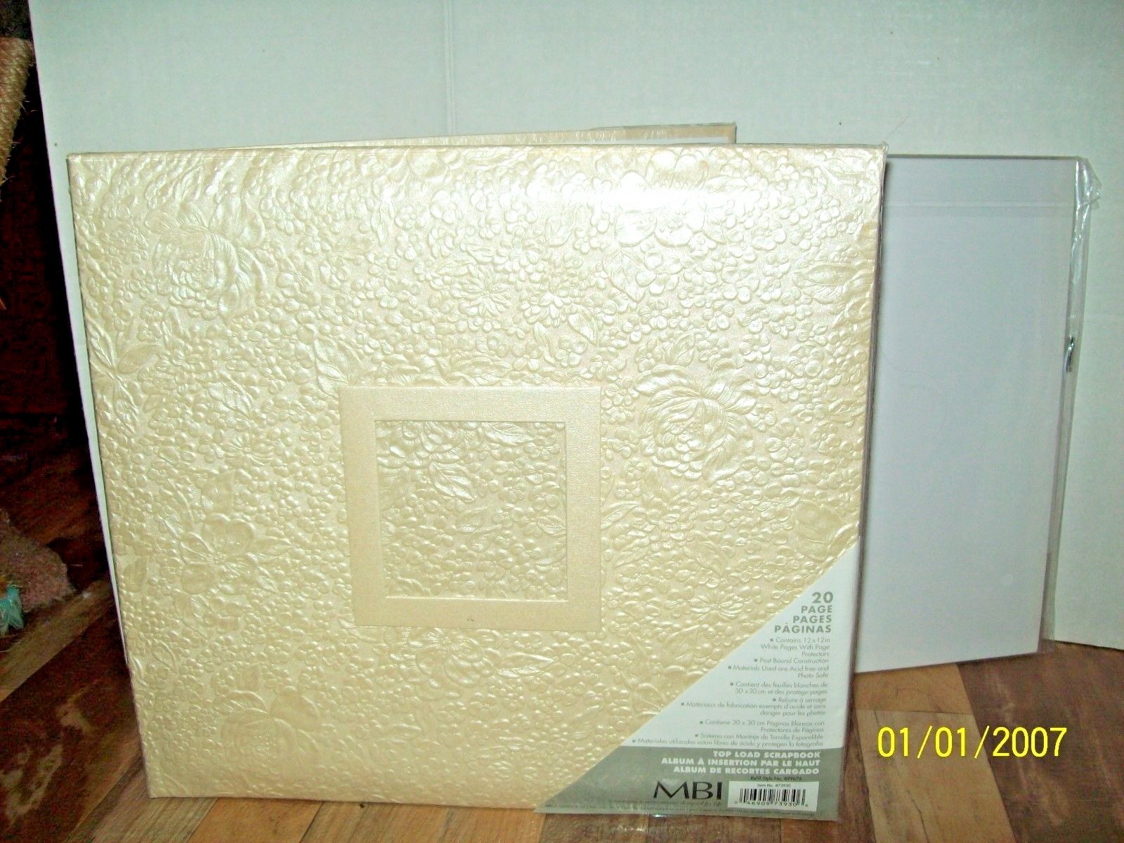 NEW Ivory Pearl, textured, 20 pg, 12