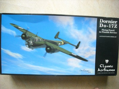 CLASSIC AIR FRAMES-1/48-4114- DORNIER DO-17Z FLYING PENCIL IN FINNISH MARKINGS