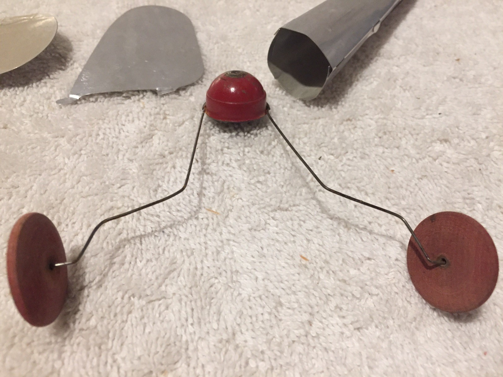 1930's TIN- Rubber Powered Airplane! Estate Sale!