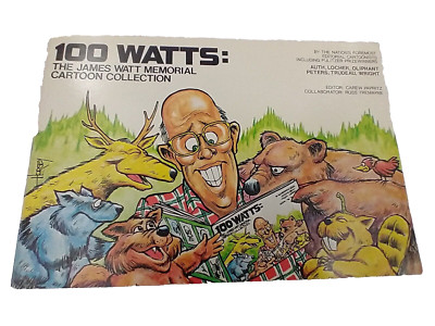 100 Watts: James Watt Memorial Cartoon Collection! Signed by Editor/Collaborator