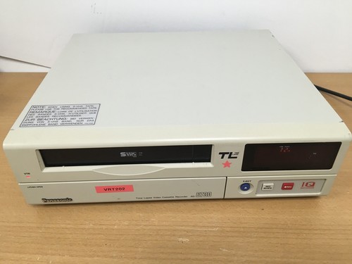 Panasonic AG-6730E S-VHS Video Player Recorder PAL Japan Time Lapse VHS