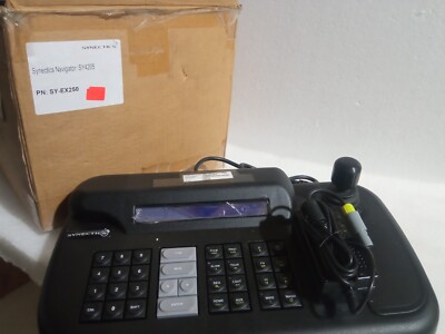 SYNECTICS EX250 JOYSTICK CODE:SY-EX250 SUPPLY 12VDC CCTV KEYBOARD NEW