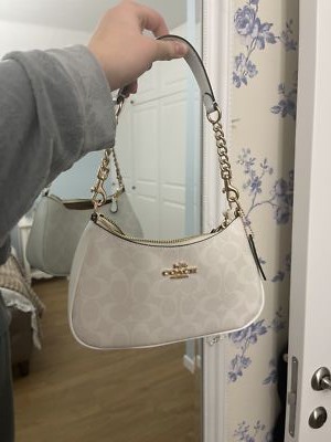 Coach CA548 Teri 2Way Shoulder Bag Signature Canvas Classic