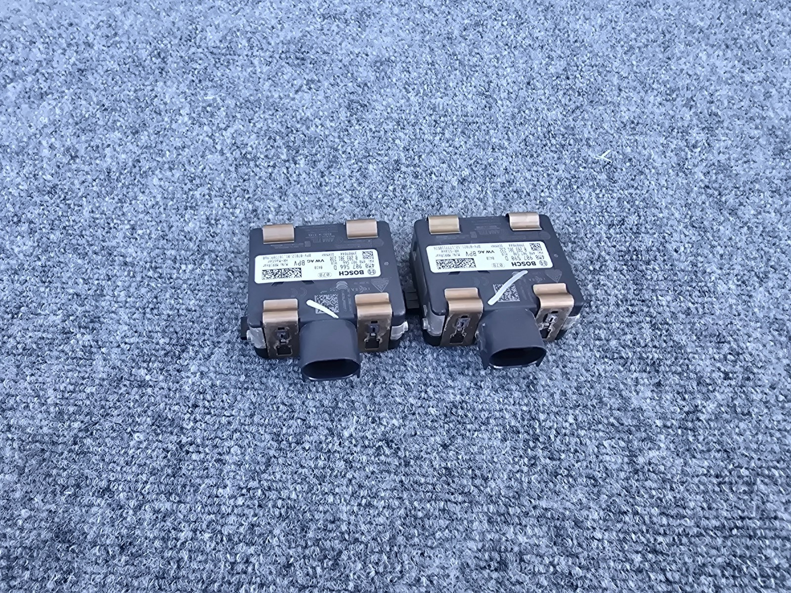 LEFT/RIGHT BLIND SPOT DETECTION SENSOR SET OEM 52K 17-20 AUDI A4 A5 S5 SQ5 Q7