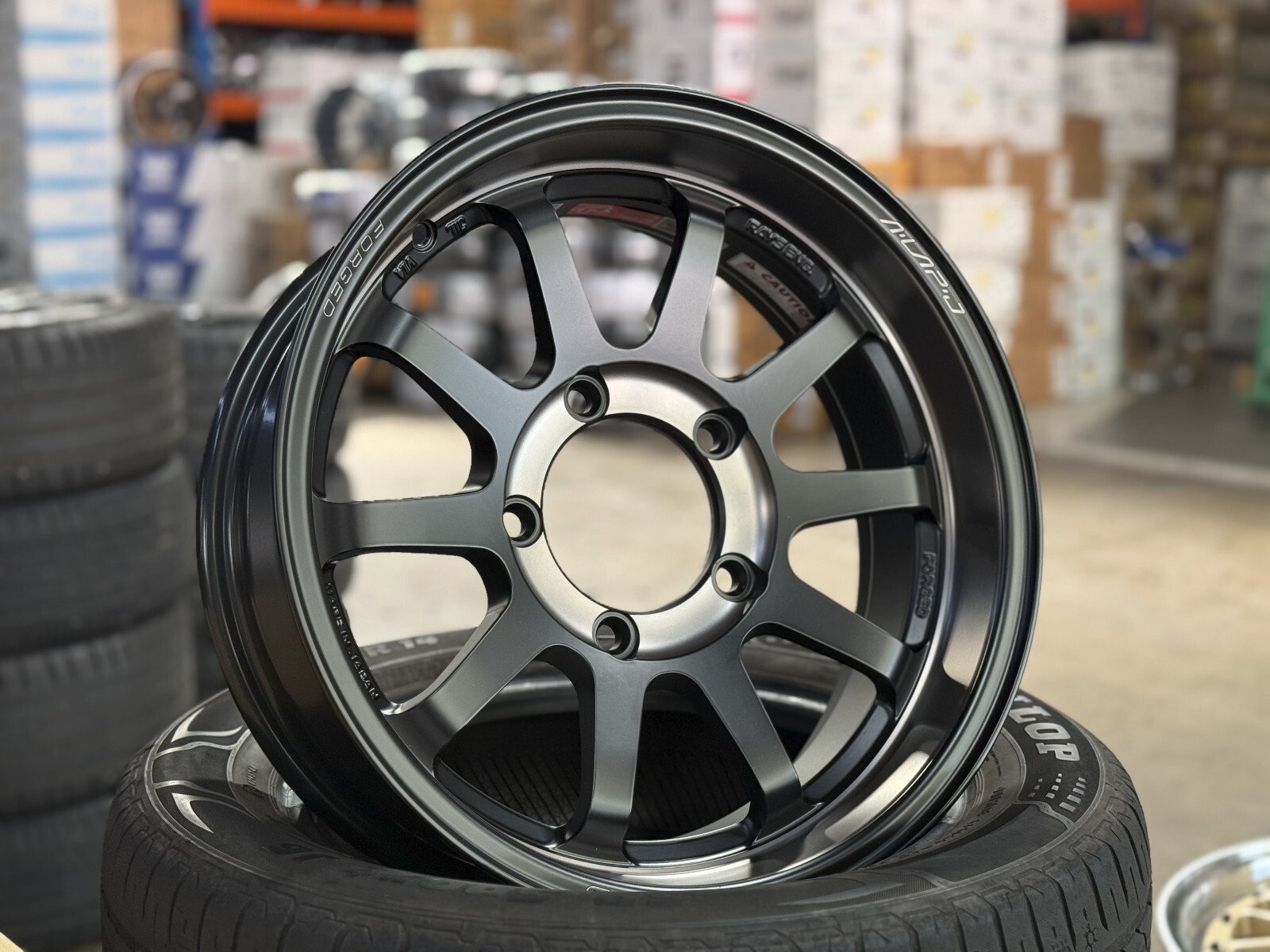 【最終値下げ】RAYS Jimny A-LAP-J 16inch RAYS A-LAP-J Black Rim DC (BD) 16
