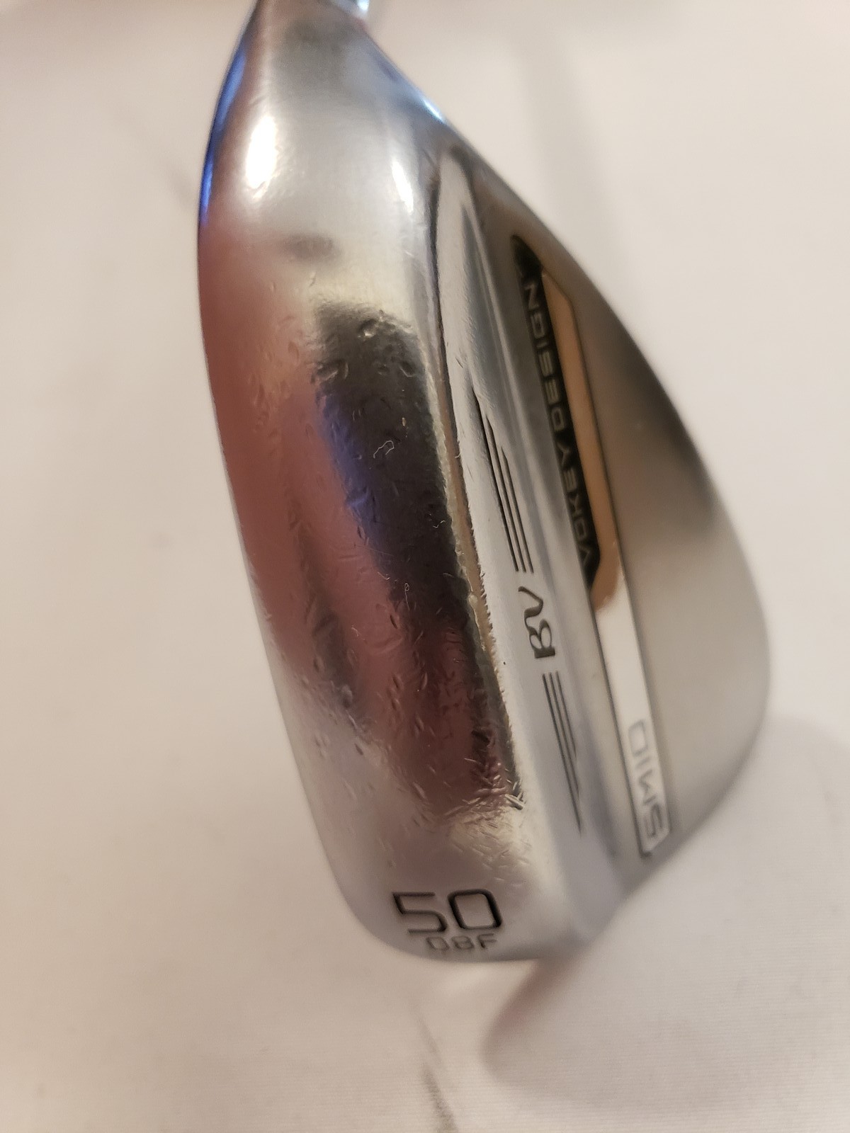 Used Titleist Vokey SM10 - Gap Wedge 50* - 08* B - F Grind - Tour Chrome - RH