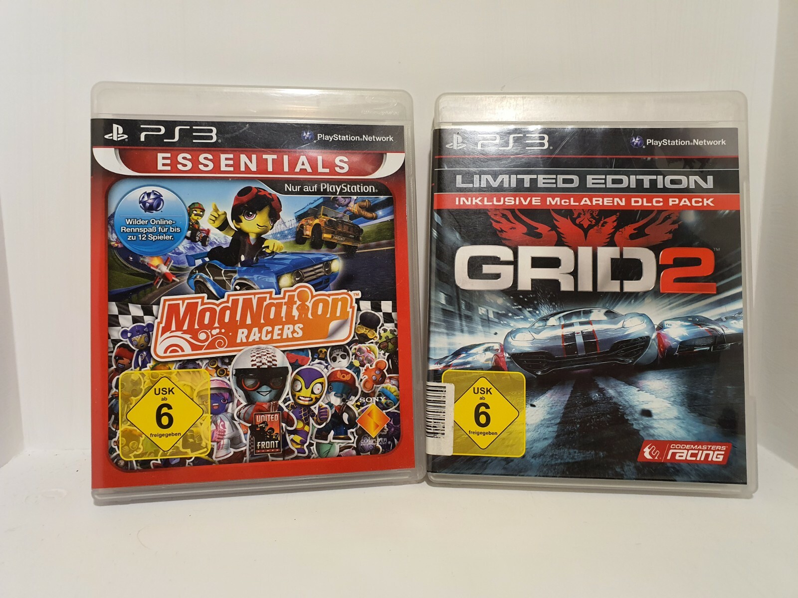 2 Playstation 3 Spiele - Rennspiele Bundle (Grid 2 und ModNation Racers)