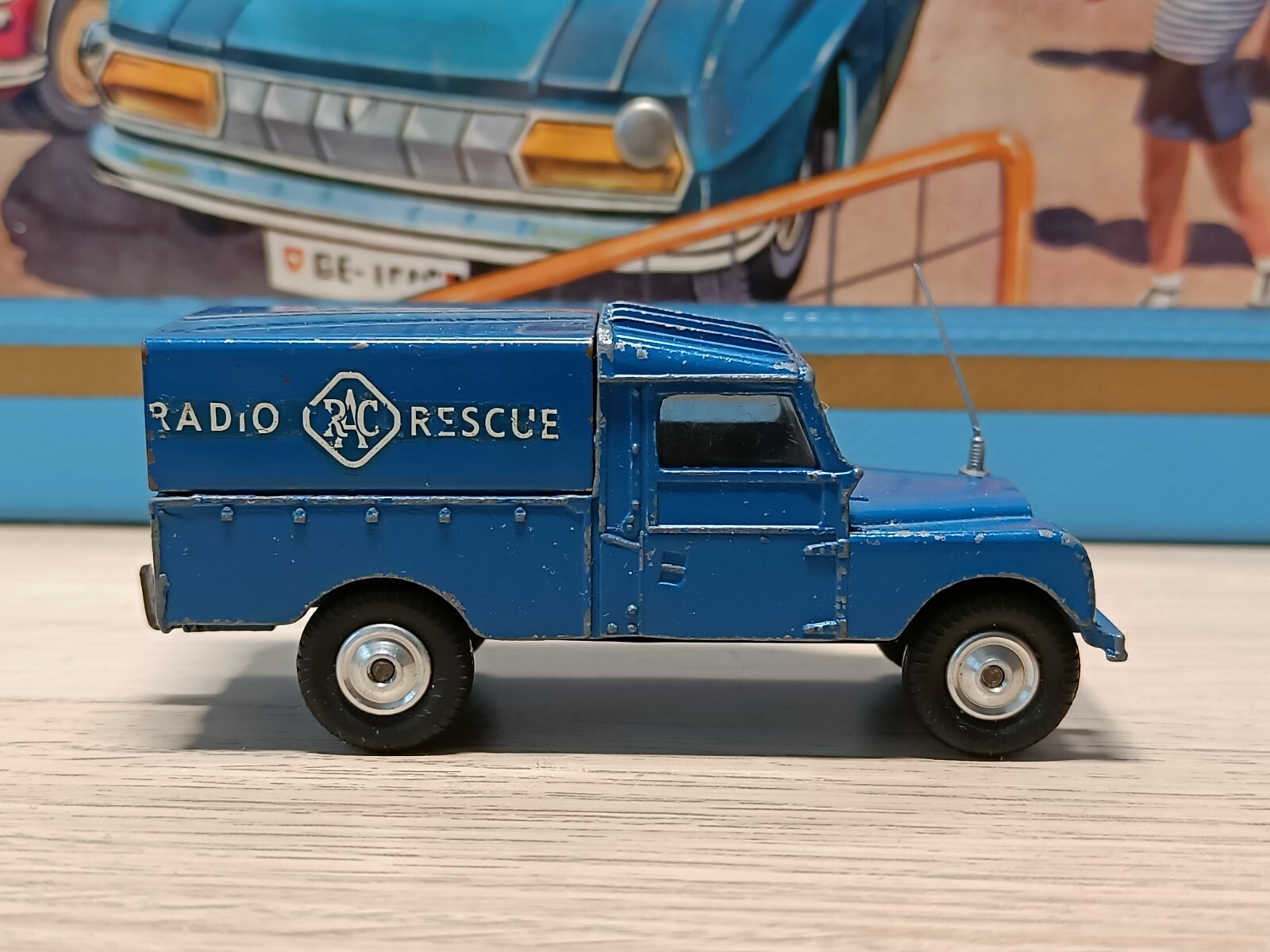 ミニカー CORGI NO.416 LAND ROVER RAC Radio Rescue Corgi Toys 416 RAC Land Rover | eBay UK