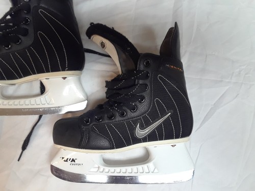 NIKE IGNITE 6 TUUK Custom Carbon Steel Blade Ice Hockey Skates Youth size US 3B
