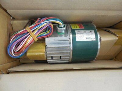 SNTech Motor Green CW / CCW ECM 460v Vac 1075 rpm 1/3 hp SN-ECM