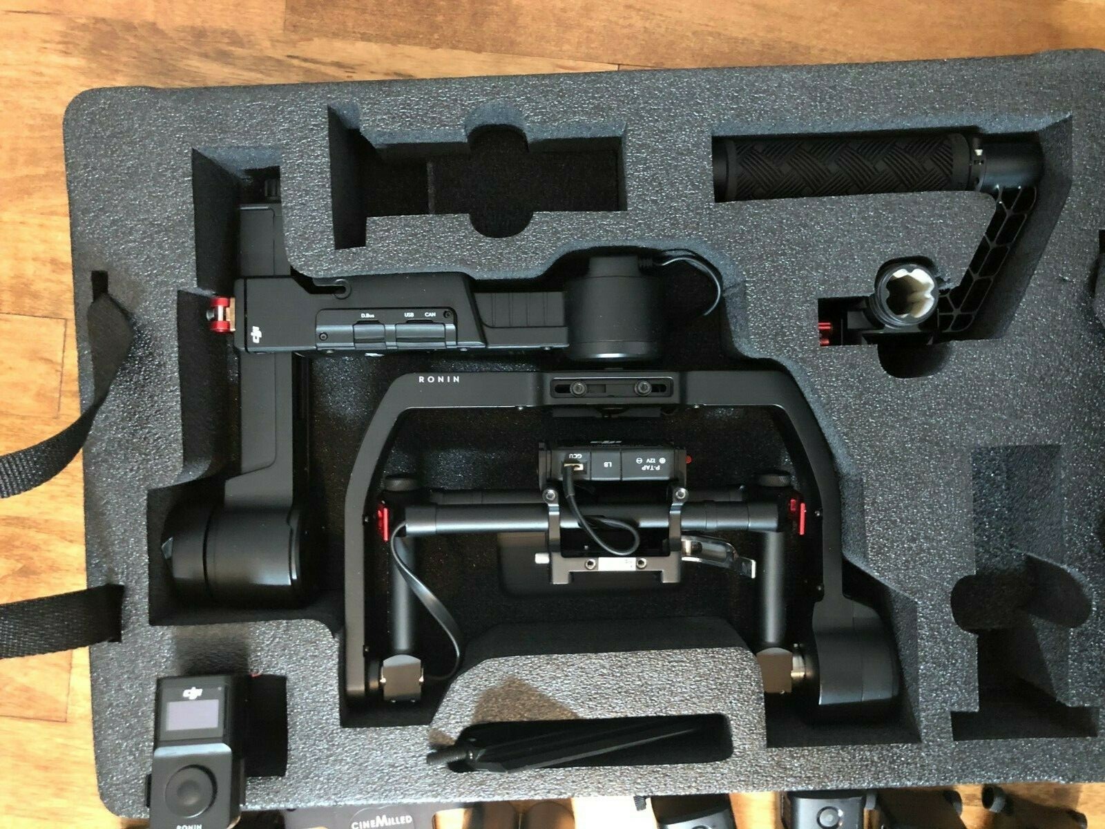 DJI Ronin-M 3-Axis Gimbal w/ 4 batteries + $100s in extras + Nanuk case!
