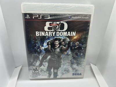 Binary Domain (Sony PlayStation 3, 2012) - Brand New - Sealed *READ DESC*