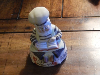 HERSHEY BAKER - Porcelain Bell - Ltd. & Licensed (FREE SHIP.) Culinary/Candy