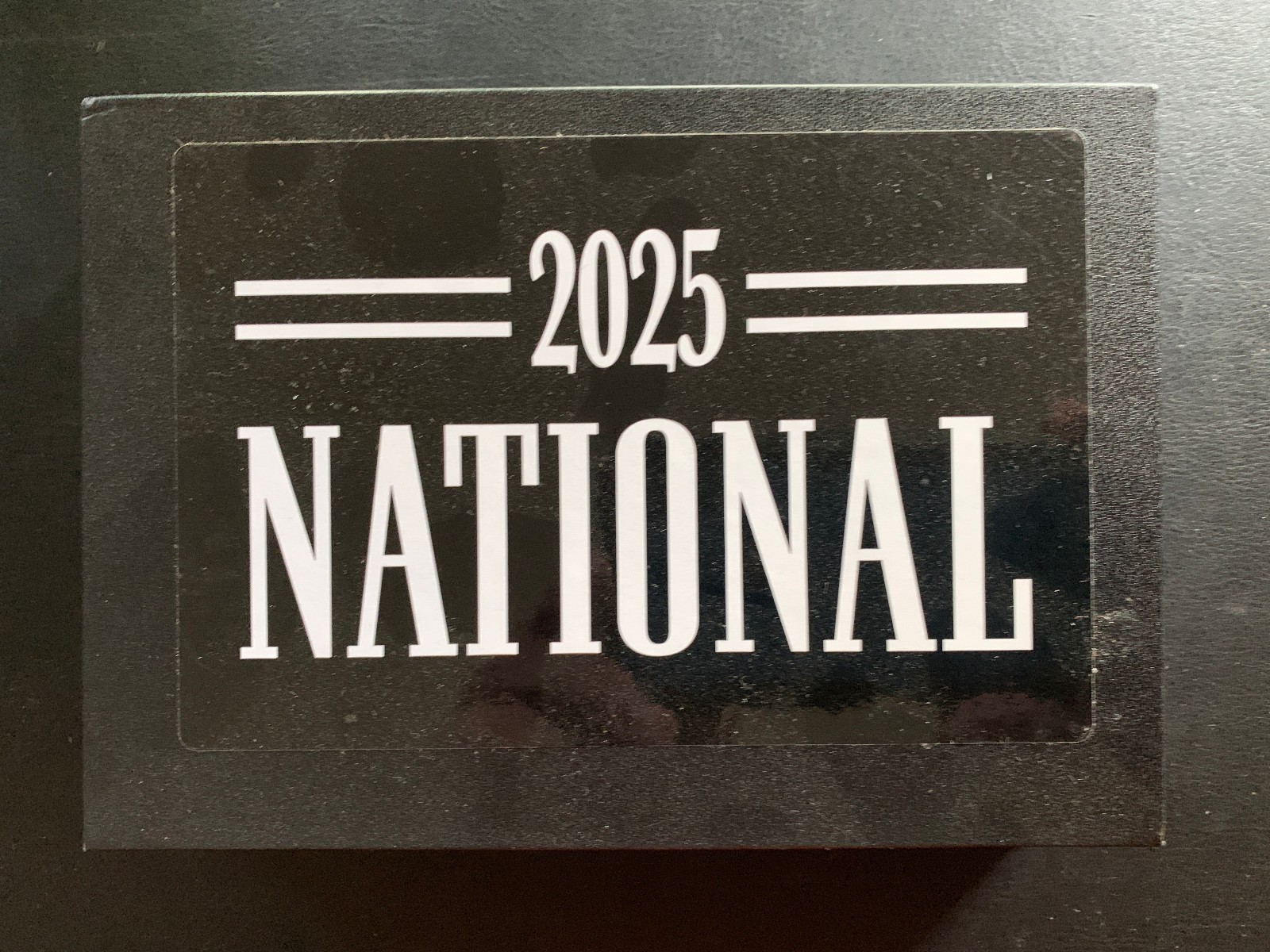 2025 Panini National NCCS Black Box Factory Sealed 1/1 Auto Per Box #2