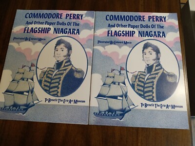 Vintage COMMODORE PERRY Paper Dolls of the Flagship Niagara by Edward Macie (2)