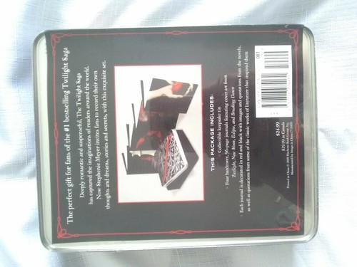 Twilight Keepsake Journels In a Collectible Tin (New In Package)