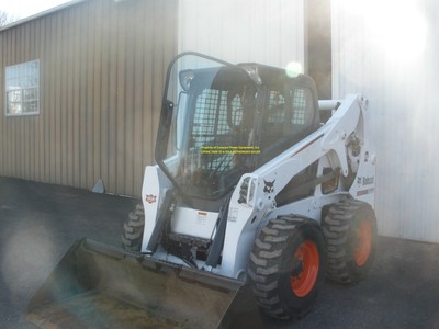 2016 BOBCAT S650 SKIDLOADER; A91 PACKAGE - CAB w/ HEAT & AC; ONLY 265 HOURS