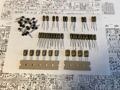 PREMIUM Reparatursatz AKAI GX-635D GX-636 NICHICON MUSE FINE PREMIUM Reparatursatz AKAI GX-635D GX-636 NICHICON MUSE FINE