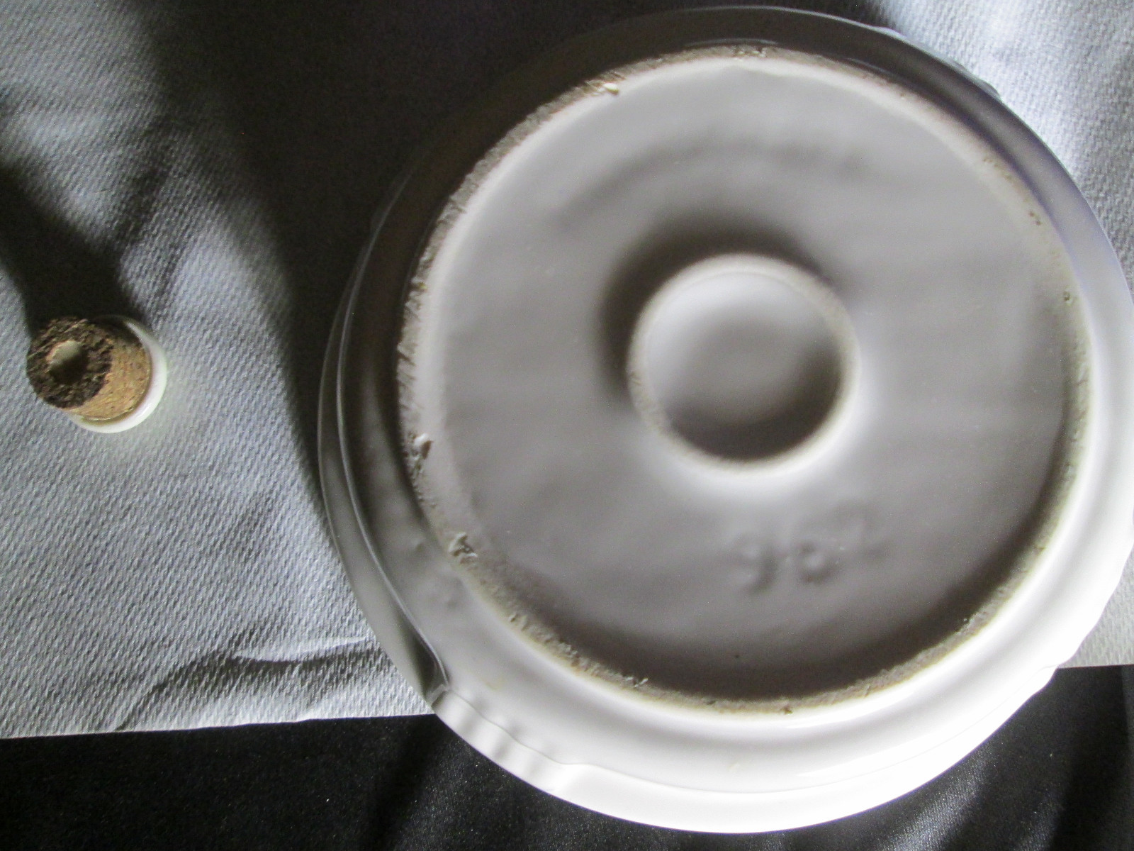 Vintage Hankscraft # 962 Porcelain Hot Water Baby Food Warmer Dish Circus Theme