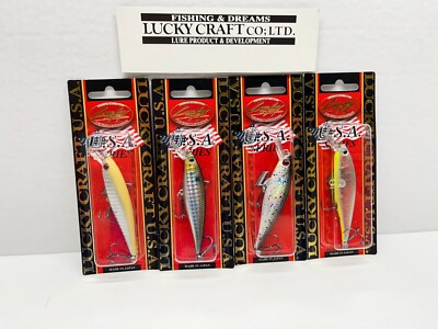 Lucky Craft Pointer 78 SP - Lot Of 4 - 4 AWESOME COLORS - NIP - L@@K !!