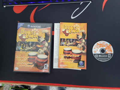 Donkey Konga (Nintendo GameCube, 2004) CIB