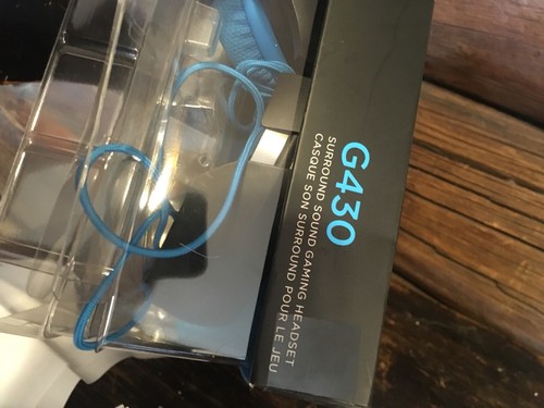 Logitech G430 Gaming Headset with Dolby 7.1 Surround Sound - 981-000536b