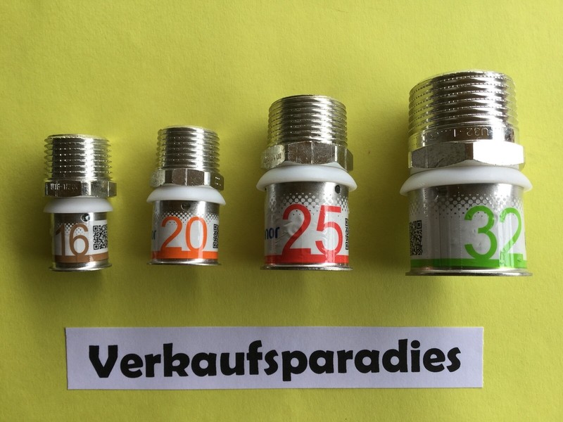 Uponor Pressfitting S -Press Plus ÃBergangsnippel