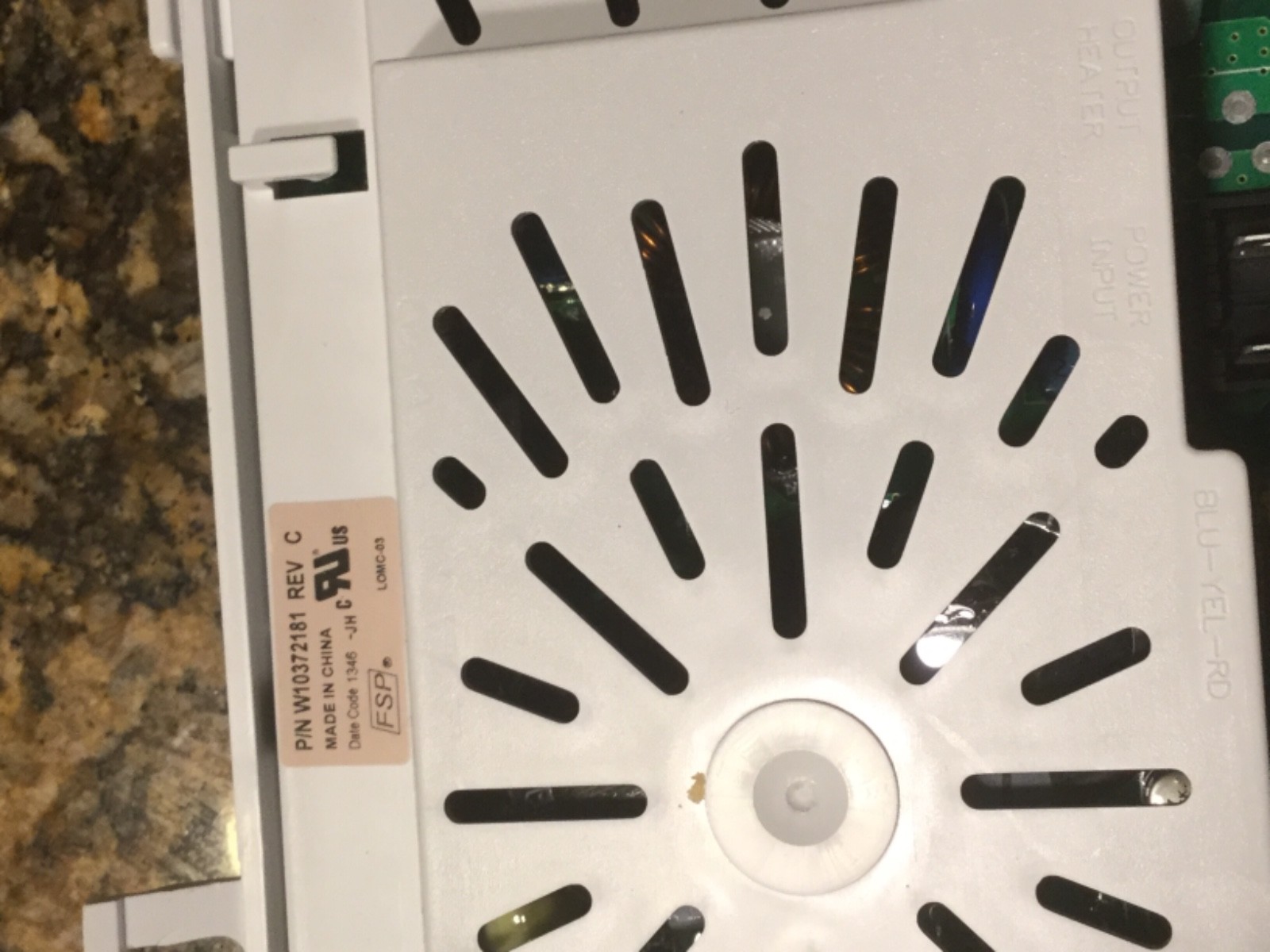 Cabrio control board W 10372181