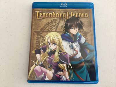 The Legend of Legendary Heroes: Part 1 (Blu-ray/DVD, 2012, 4-Disc Set Used VG