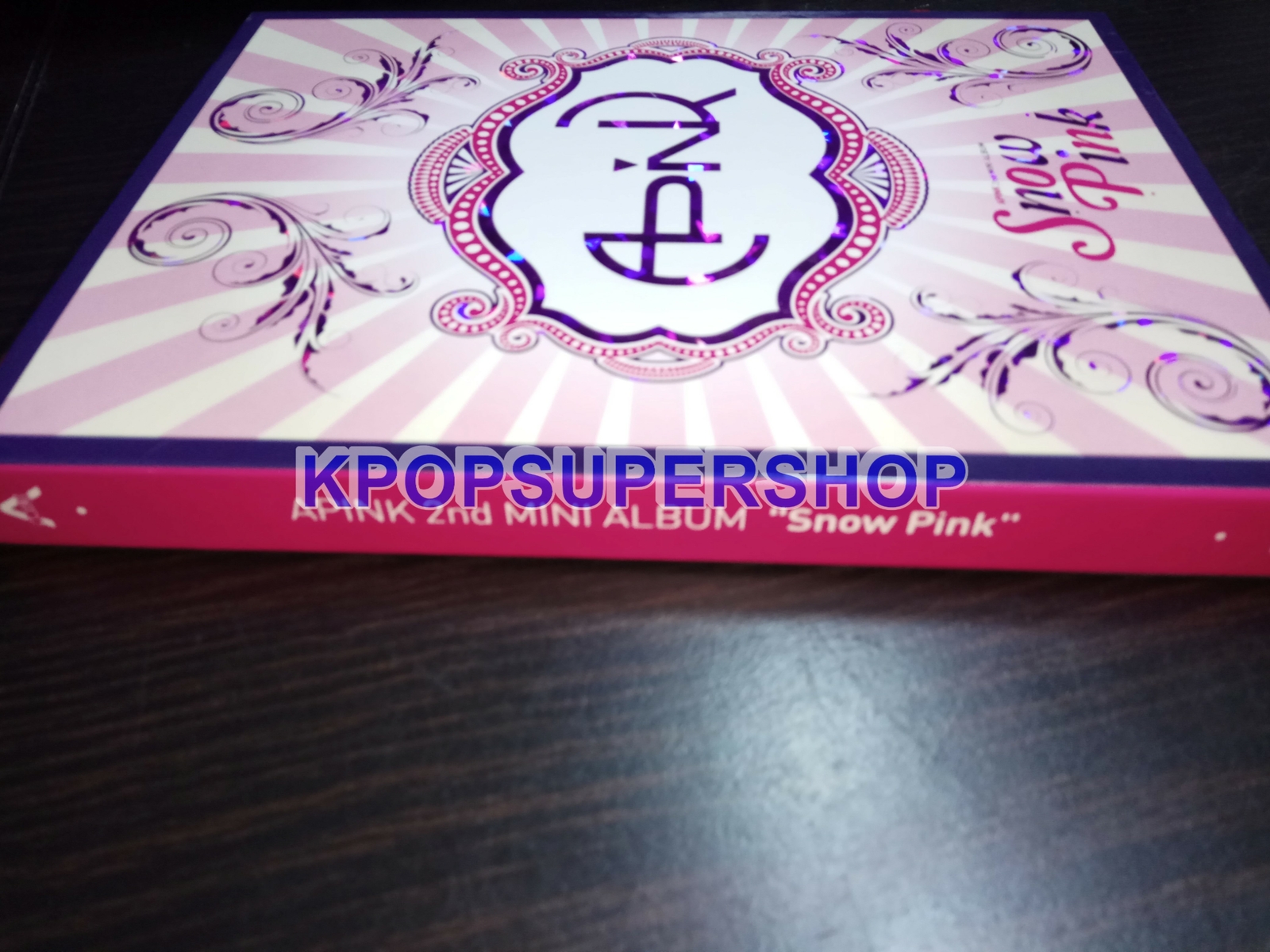 APink 2nd Mini Album - Snow Pink Autographed Signed Inside Front