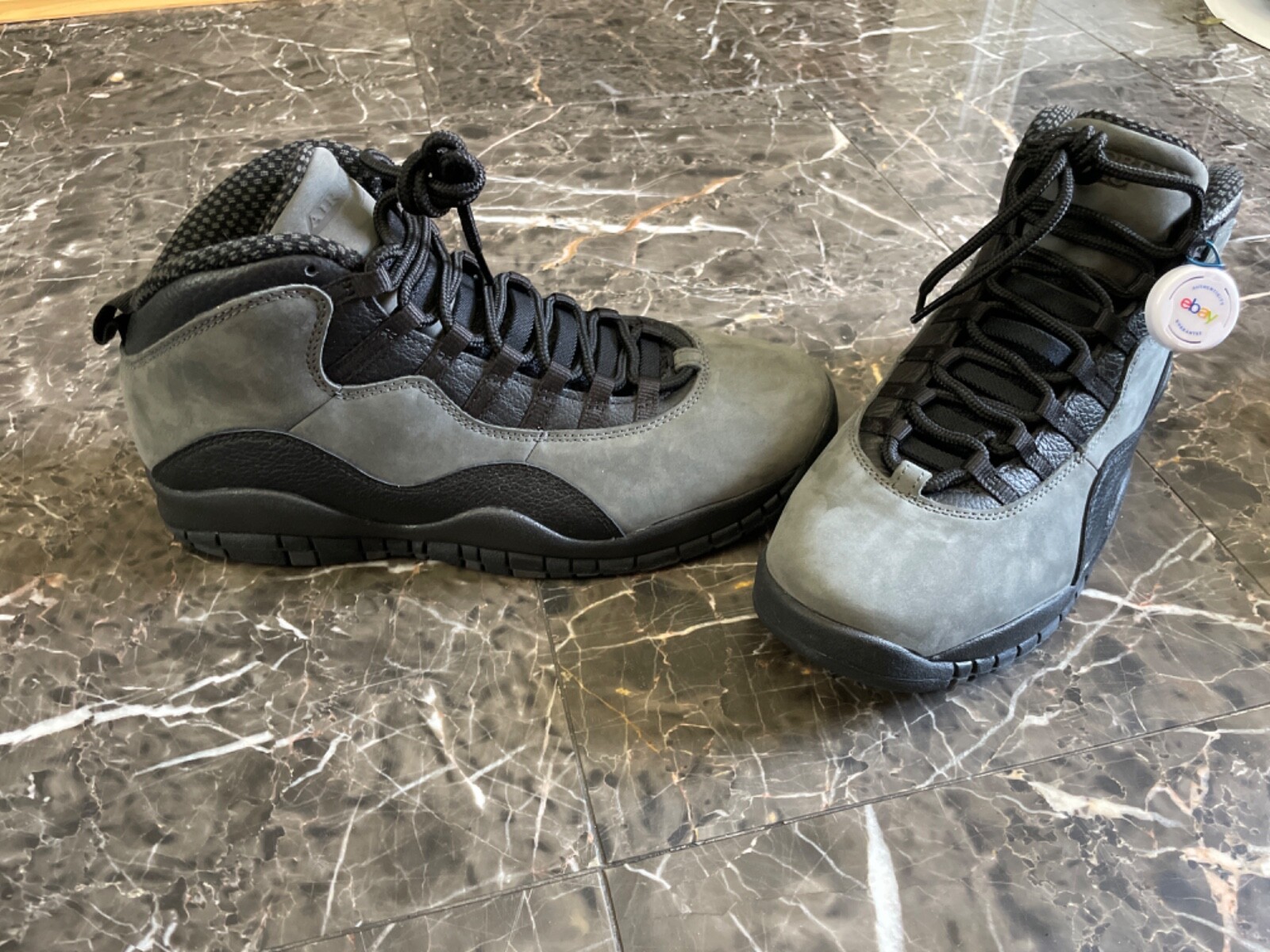 スニーカー NIKE Air Jordan 10 Retro 'Shadow' 2018 SS 18 Size 7.5 - Air Jordan 10 Retro Shadow 2018 Very Nice | eBay