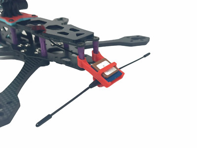 TBS GPS M8.2 GPS Module Standoff Mount w/ Immortal-T (3D Print Only)