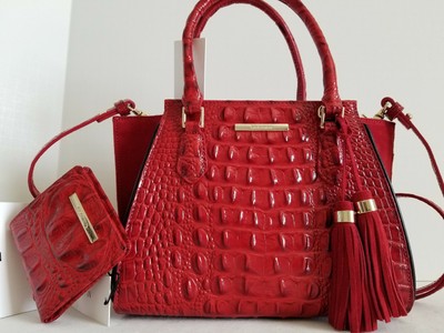 brahmin scarlet wallet