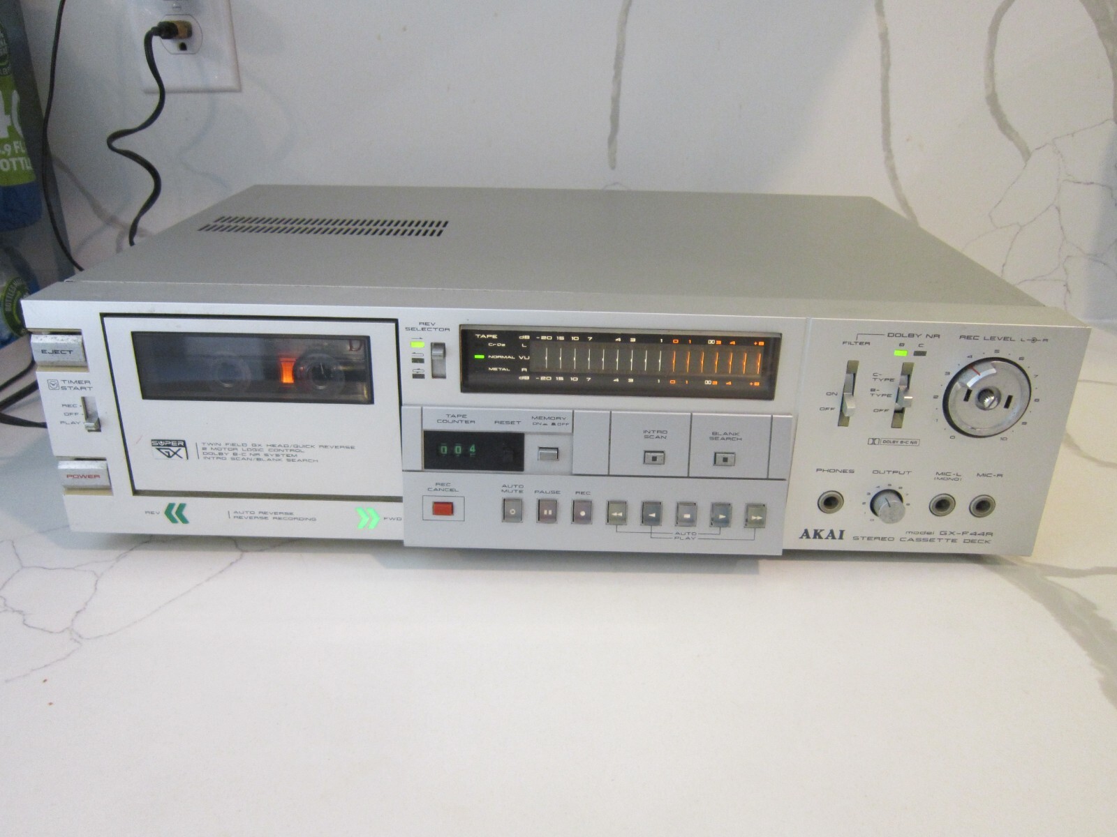 アカイGX-F44R カセットデッキ AKAI GX-F44Rの仕様 アカイ/赤井