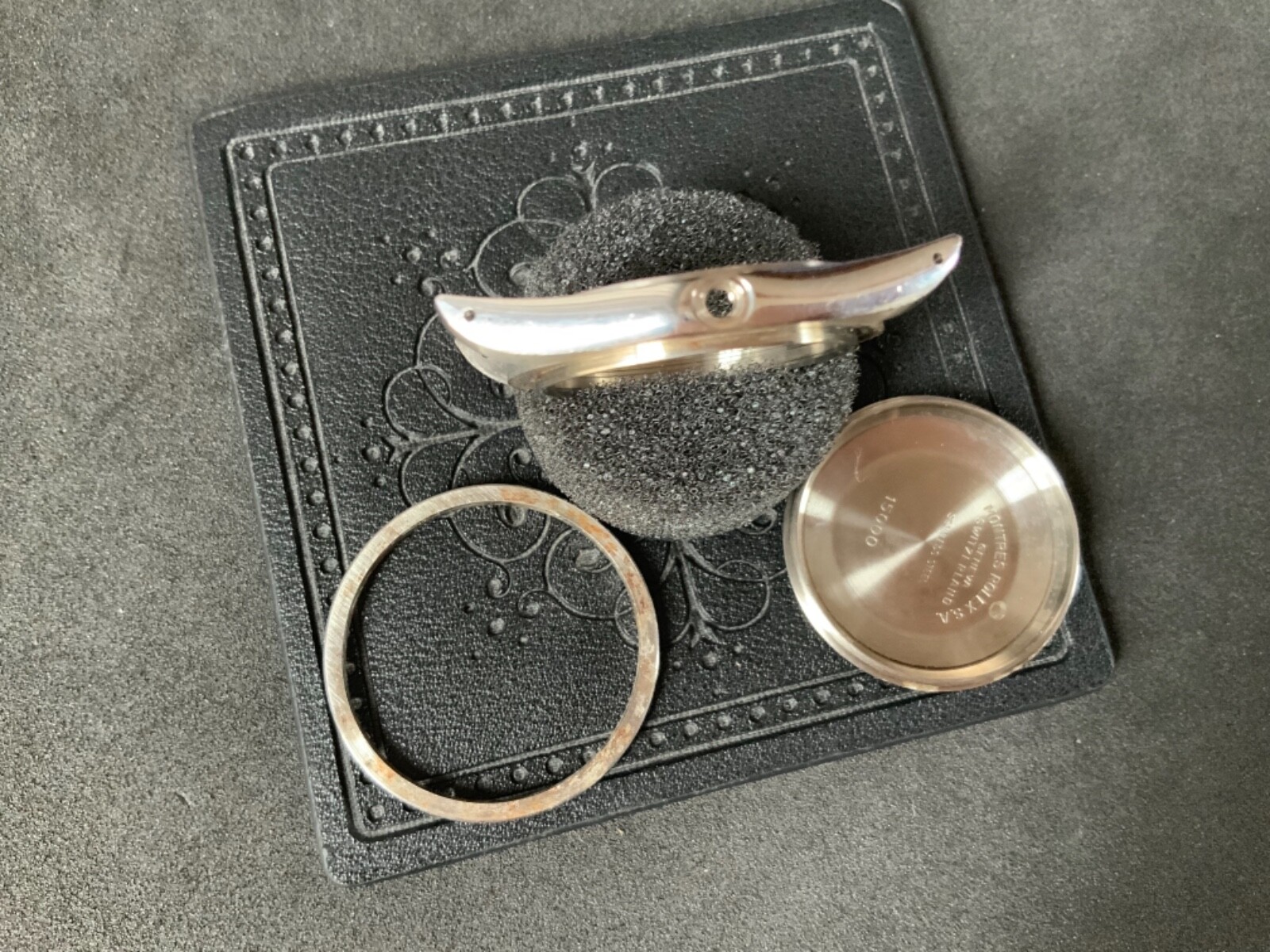 Authentic Rolex Ref 15000 34MM DateJust Stainless case, case back and bezel