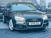 2018 Audi A3 1.0 TFSI S Line 5dr HATCHBACK PETROL Manual