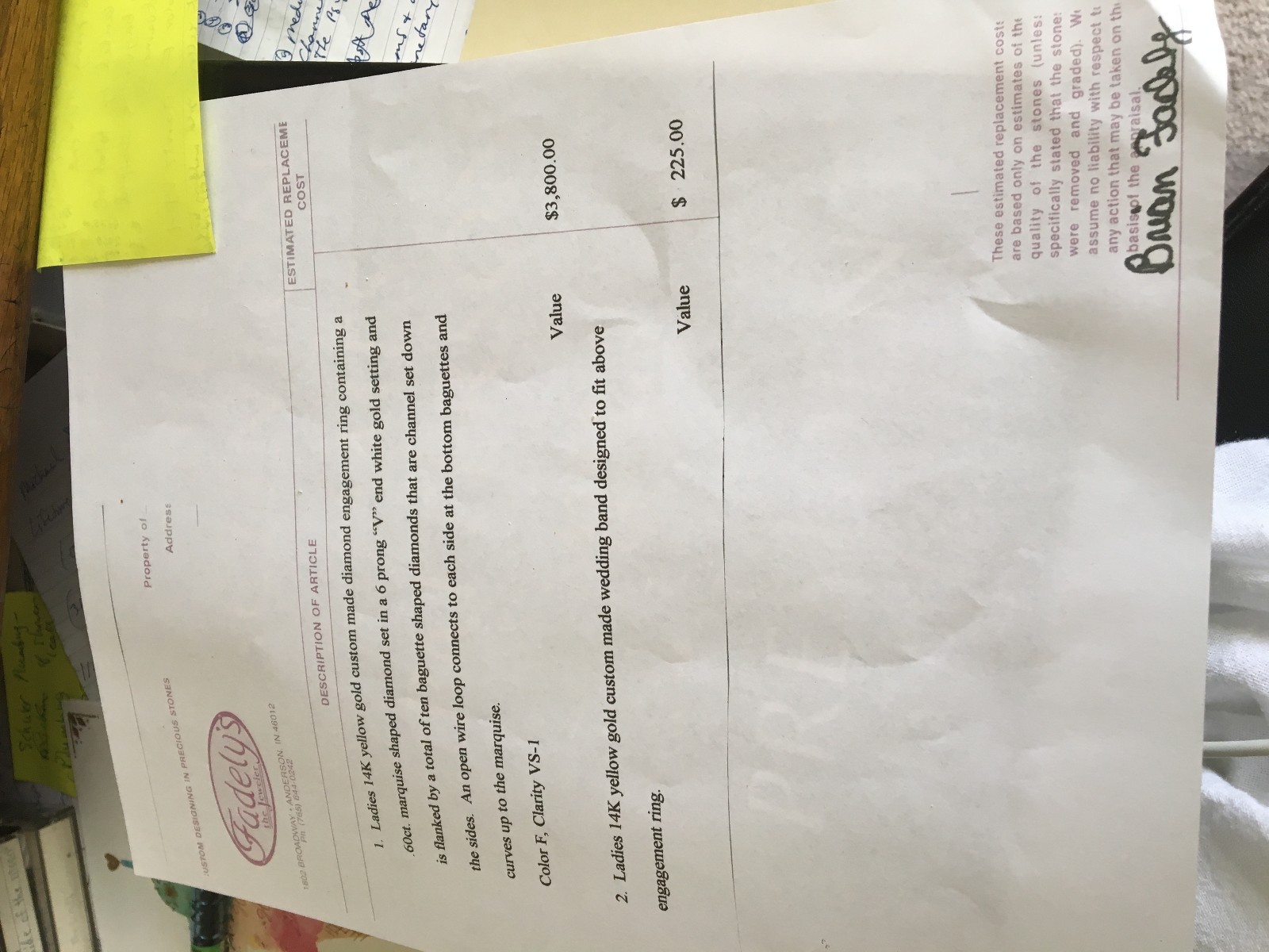 Marquise Diamond Wedding Ring set