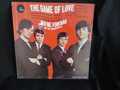 WAYNE FONTANA & MINDBENDERS, The Game Of Love MONO USA New Sealed Old Stock LP