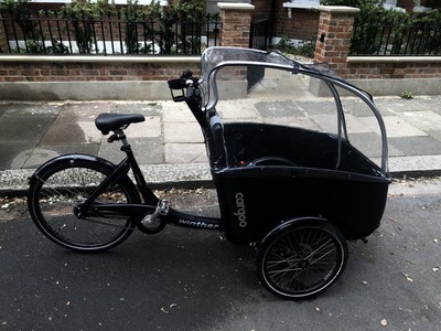 Cargo Bike - Classic Family Bike - Winther - Cargoo - black