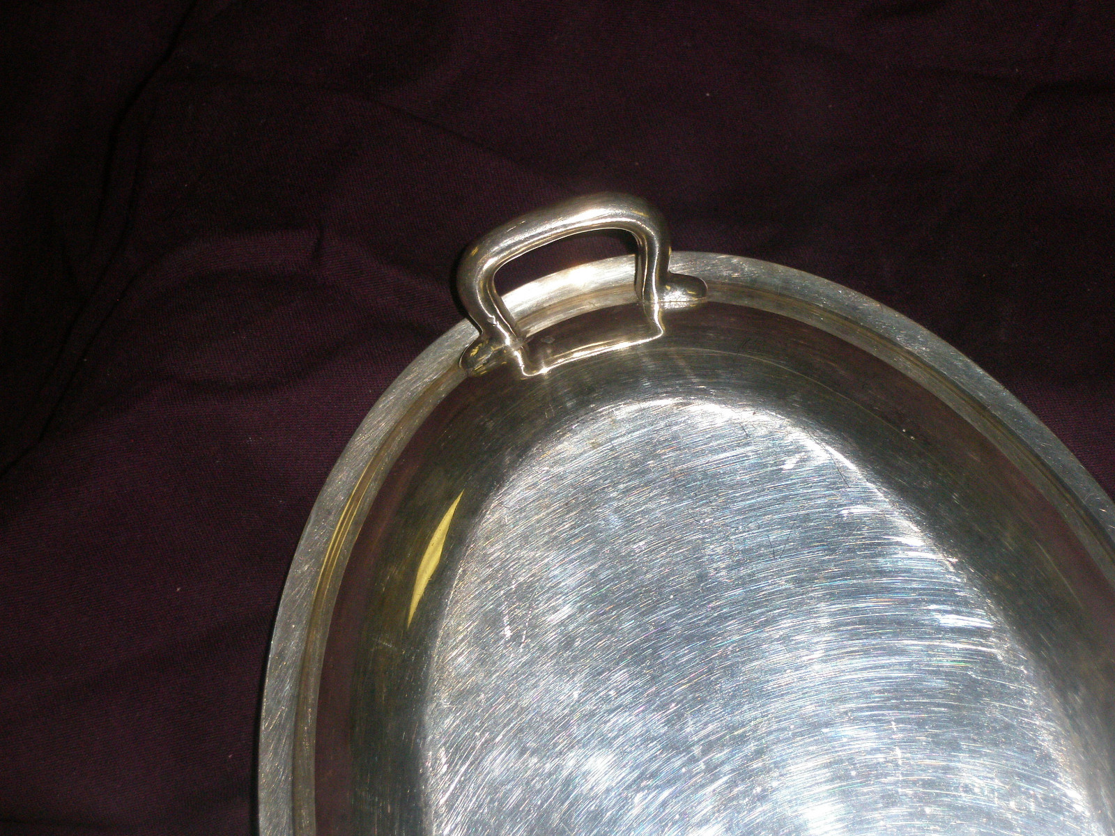 Silver tray