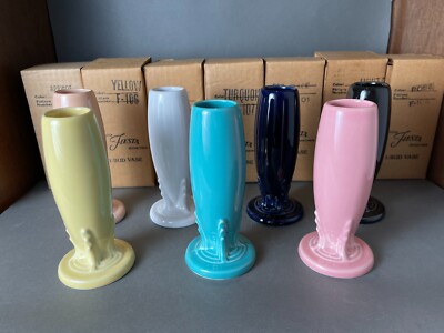 Fiestaware Bud Vases Multiple Colors Fiesta Homer Laughlin (Choice) NEW IN BOX