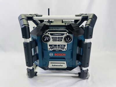 Bosch Power Box PB360S Job Site Radio Subwoofer Charger Station 18V