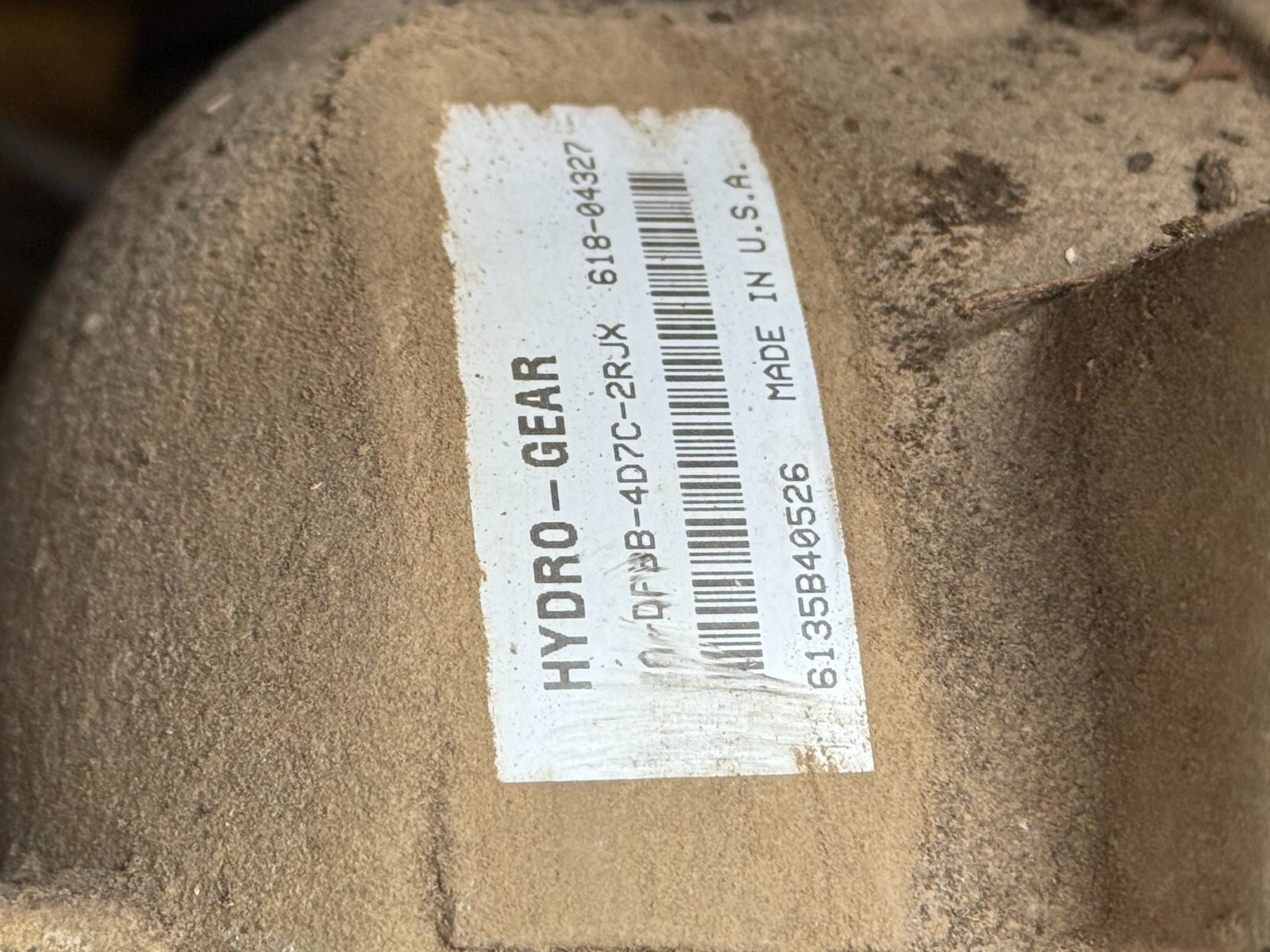 パーツ ID81 18k Cub Cadet Hydro-Gear Transaxle P/N: ZA-DFBB-4D7C-2RJX 618