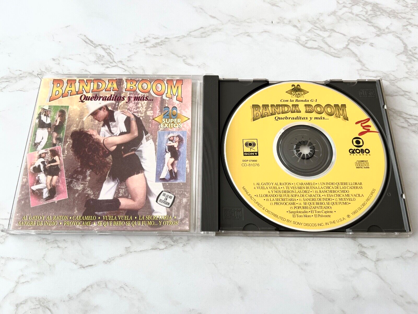 【中古】 8 Y Mas! / Que Mas Banda Boom Quebraditas Y Mas CD ORIGINAL 1993 CD-81076 Al