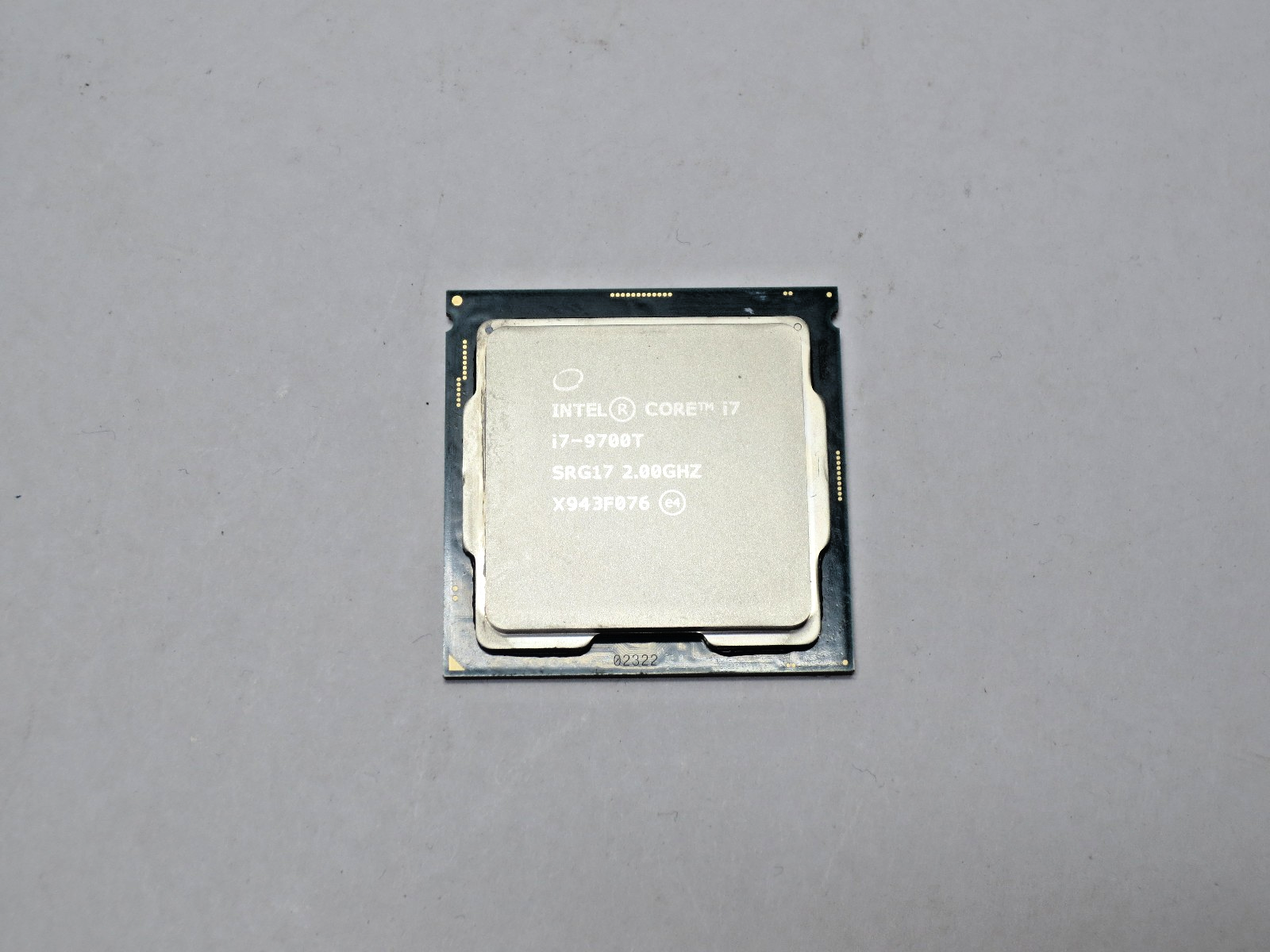 Intel Core i7-9700T 8-Core 2.0GHz LGA1151 Computer CPU Processor, SRG17